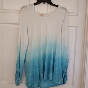 Lucy ombre shirt Large $20